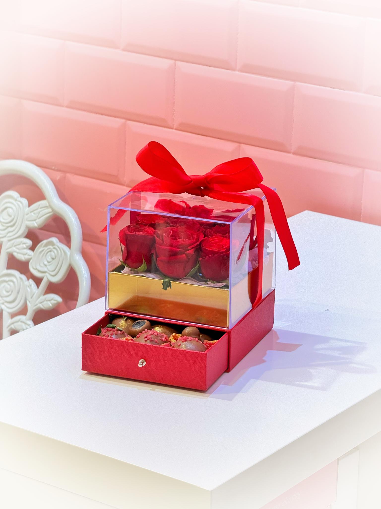Transparant Deluxe Flower Box - Image 7
